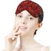 Jaguar Wild Color Leopard Skin Sleep Mask for Women - Adjustable Eye Shades with Elastic Strap | Luxurious Comfort for Travel & Home - Buy Online on GoSupps.com
