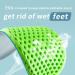 CSCDD Height Increase Insoles - 1/2/3 Cm Invisible Mesh Deodorant & Breathable Cushion Shock Absorption Pads - Green Color (EU43-44 270mm - Buy Online on GoSupps.com