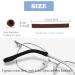 Buy Anti-Slip Glasses Ear Pads - 2 Pairs in Black/Gray | Comfortable Glasses Accessories for Secure Fit - Buy Online on GoSupps.com