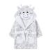 Metzuyan Baby Girls & Boys Animal Themed Plush Fleece Unisex Dressing Gown Robe 18-24 Months Giraffe