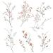 Temporary Tattoo of Gypsophila   Waterproof Colorful Temporary Tattoos Fake Tattoos That Look Real and Last Long Tattoo Stickers Watercolor Mixed Style Body Art Temporary Tattoos for Women Girls Kids (Green)
