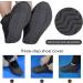 Rehomy Waterproof Shoe Covers | Non-Slip Silicone Rain Overshoes with Zipper | Outdoor Shoe Protector for Kids, Men, Women | Black L (EU 38-42) - Buy Online on GoSupps.com