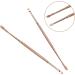 SSWERWEQ Ear wax removal tool Stainless Steel Ear Pick Wax Remover Curette Ear Scoop Spoon Portable Double-ended Spiral Design Earwax Clean Tool Health Care (Color : Rose Gold Size : 3pcs) 3pcs Rose Gold - Buy Online on GoSupps.com