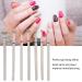 7pcs Sealing Cuticle Nail Drill Bit Set - Diamond Carbide Electric Grinding Head Tool for Acrylic Gel Nails - #3 - Buy Online on GoSupps.com