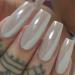 Magic White Pearl Chrome Nail Powder for Fairy Shell Nails - Holographic Ice Glitter with Tool - Buy Online on GoSupps.com