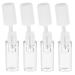 WOONEKY 4pcs plastic transparent brow gel eyebrow setting gel eyebrow styling gel brow setting gel