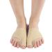 2 Pack Hallux Valgus Correction Bandage with Gel Pad - Elastic Bunion Sleeve for Pain Relief | Beige Orthopedic Support - Buy Online on GoSupps.com