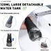 Water Dental Flosser with 7 Tips - Portable Rechargeable Oral Irrigator | IPX7 Waterproof 4 Modes | Travel-Friendly 320ml Tank - Black - Buy Online on GoSupps.com
