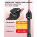 YEEGOR 1/2 Inch Thin Curling Iron for Short Hair | Ceramic Tourmaline Barrel with LCD Display & Heat Resistant Glove - Buy Online on GoSupps.com