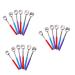 Minkissy telescopic back scratch unique back scratch hand massager telescopic scratch tools pull-out back scratches portable 18 pieces