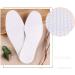 10 Pairs White Disposable Breathable Slim Barefoot Insoles - Non-Sticky Sweat Treatment for Women s Shoes | Comfort for Walking Jogging & Running - Buy Online on GoSupps.com
