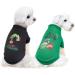 Funny Dog Christmas Shirts - Dwarf Prints for Small Dogs (XS Green & Black) - Adorable Puppy Clothing - Buy Online on GoSupps.com