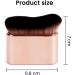 MYHOGOOD Tanning Brush Self Tan Brush Blend & Blur Tan Brush Applicator for Face Body Leg Makeup Cream Powder Liquid Tan Brush Body for Kabuki Foundation Blusher Shadow Bronzer-Rose Gold - Buy Online on GoSupps.com