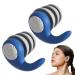 Noise Reducing Ear Plugs Sleeping Earplugs | Three Layers of Mute Waterproof Silicone Reusable Hearing Protection with Box for Noise Sensitivity Rossev
