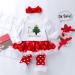 Winmany Baby Girls Christmas Romper Tutu Dress Set 6-12 Months with Headband, Leg Warmer, and Shoes - Christmas Tree - Buy Online on GoSupps.com