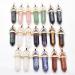 RVBLRDSE natural stone pendant 20pcs/lot Natural Stone Mixed Hexagonal Pendants for Jewelry Making Pendant Pendant Blue turquoise - Buy Online on GoSupps.com
