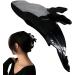 Claw Clips For Thick Hair Whale Hair Clips Hair Clips For Women Cellulose Acetate Hair Claw Clips For Parties Dates Gatherings Casual And Work (4.9 X 1.8inch) Black - Buy Online on GoSupps.com