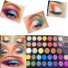 39 Color Pro Eyeshadow Palette - Matte Shimmer Waterproof Blendable Shadows - Buy Online on GoSupps.com