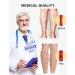 Medical Compression Stockings for Men & Women - 2 Pairs 20-30 mmHg Calf Support for Varicose Veins & Edema - Ideal for Travel & Sports Beige - Buy Online on GoSupps.com