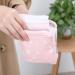 Xueny Sanitary Napkin Storage Bag 2 Pack - Cat Design - Gray & Pink - 5x5 Inch - Zipper Closure - Perfect for Girls, Women, Ladies - First Period Bag - Buy Online on GoSupps.com