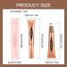 Contours Stick Highlighter Wand Makeup Contours Wand Stick Smooth Creamy Matte Finish Liquid Contours Stick with Soft Cushion Applicator High Gloss Liquid 04# - Buy Online on GoSupps.com