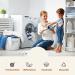 DoHTeck Laundry Drying Ball 6 Pcs Upgraded 100% Wool Reduce Clothes Wrinkles Anti-Static Reusable and Eco-Friendly Save Time and Energy 7 CM - Buy Online on GoSupps.com