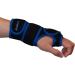 Protexx Left Wrist Palm Thumb Hand Support Brace - Sport Protective with 2 Aluminum Alloy Stays - Black - International Shipping Available - Buy Online on GoSupps.com