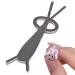 Aimant pour Ongles il de Aimant D coratif en Forme de Lapin avec il de Accessoires de Manucure Portables pour D butants Utiliser la Maison en Salon ou Studio