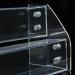 Dioche Nail Polish Holder - 3-Tier Transparent Makeup Organizer Display Stand | Ideal for Nail Polish Storage - Buy Online on GoSupps.com