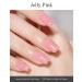 Buy Semi Cured Gel Nail Strips (Jelly Pink) - 16 Pcs UV Nail Stickers | Easy Application | Translucent Gel Nail Wraps for Stunning Nails - Buy Online on GoSupps.com