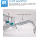 Walkpyyds Optical Test Lens Frame - PD 48-80 mm Adjustable Titanium Optometry Tool for Opticians - Buy Online on GoSupps.com