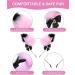 Cat Ears Bell Headband Folding Ear Powder Plus Black Gold Bell Bow Headband Fox Ear Accessories Cute Plush Headgear for Halloween Cosplay Costume Party Dress Girls - Buy Online on GoSupps.com