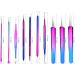 Layhou 10PCS Stainless steel Acne Removal Kit Blackhead Remover 10pcs Multicolor - Buy Online on GoSupps.com