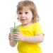 Pandaear 4-Pack Kids Drinking Cups with Straw - Toddler Mason Jar Sippy Cups (8.45 oz) for 6 Months and Up - Durable Fun Design for Children - Buy Online on GoSupps.com