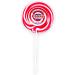 Strawberries Cream Strawberry XL Large Wheel Lollies - Swirl Lollipops - Party Favour - Sweets - Rock Candy 75g 4 Inch Diameter 9 Inch Length (X 1) - Buy Online on GoSupps.com