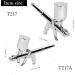 HOYYT Airbrush Kit T217A Airbrush Kit 0.5mm Air Brush Set with 15CC Paint Fluids Cups for Car Model DIY Painting Makeup Nail Art Cake Decorating Design - Buy Online on GoSupps.com