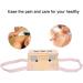 Moxibustion Box with Adjustable Temperature | Moxa Roll Holder for Healing Therapy | 3-Hole Wooden Moxa Box - Buy Online on GoSupps.com