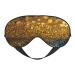 Glitter Pattern Super Soft and Comfortable Eyeshade with Adjustable Strap Zero Eye Pressure Eye Cover 1 Count (Pack of 1)
