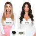Doores Clip-In Extensions | Real Dark Brown 50cm 20 Inch Remy Hair Extensions | 9 Pieces 150g | Natural Thick Straight Hair - Buy Online on GoSupps.com