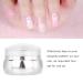 QQMORA Silicone Nail Art Stamp with Lid & Scraper - Polish Design Tool for DIY Nail Art Nail Schools & Salons (Silver) - Buy Online on GoSupps.com