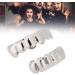 Syrisora False Teeth - Shiny Silver Hip-Hop Accessories for Halloween & Parties | Unique Gift Idea - Buy Online on GoSupps.com