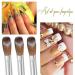 Yasterd 100% Kolinsky Acrylic Nail Brush Size 8 - Professional Multi-Crystal Handle for Acrylic Application and Nail Art - Buy Online on GoSupps.com
