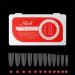 FEIlei 504Pcs Press on Nails Coffin Nail Tips Frosted Full Cover Fake Nail Artificial - Buy Online on GoSupps.com