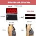Naviocean 2Pcs Infrared Red Light Therapy Arm Belt - 660nm & 850nm Red Light Wrap with Timer & Brightness Settings for Muscle Pain Relief - Black - Buy Online on GoSupps.com
