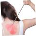 Beaupretty Long Handle Body Massage Device - Stainless Steel Back Scratch Massager for Ultimate Relaxation - Pink 20.5x4cm - Buy Online on GoSupps.com