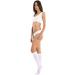SCUDOTEX Medical Knee Highs - Compression Binding 18-24 Hg Long White Color Size 4 | Shop Internationally - Buy Online on GoSupps.com