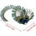hgnxa TeaParty Fascinator Hair Clip for Party Wedding Women PeacockFeather Fascinator Hair Pin Ethnic Style Church Headdress - Buy Online on GoSupps.com