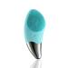 Sonic Facial Cleansing Brush Soft Silicone Face Brush Waterproof Electric Facial Cleansing Brush Face Massager Fit for All Skin Exfoliation Gentle Exfoliating USB Rechargeable