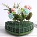 Nuobesty Heart-Shaped Flower Foam - 4 Green Floral Sponge Bricks for Wedding & Dried Flower Arrangements - Buy Online on GoSupps.com