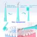 Electric Dental Calculus Remover - Tartar Scraper with USB 4 Replaceable Heads Teeth Polishing Blue - Fight Tooth Stains & Improve Oral Hygiene - Buy Online on GoSupps.com